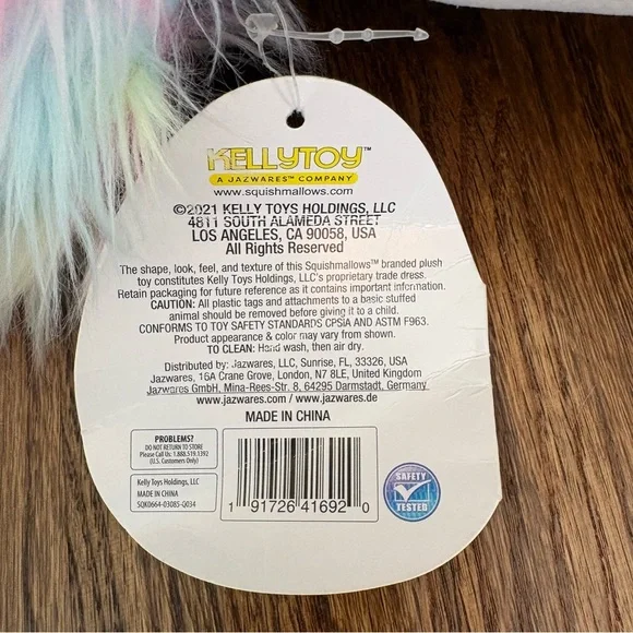 Doxana Squishmallow large 16” gray grey koala teddy plush, rare 2021 NWT - Picture 4 of 4